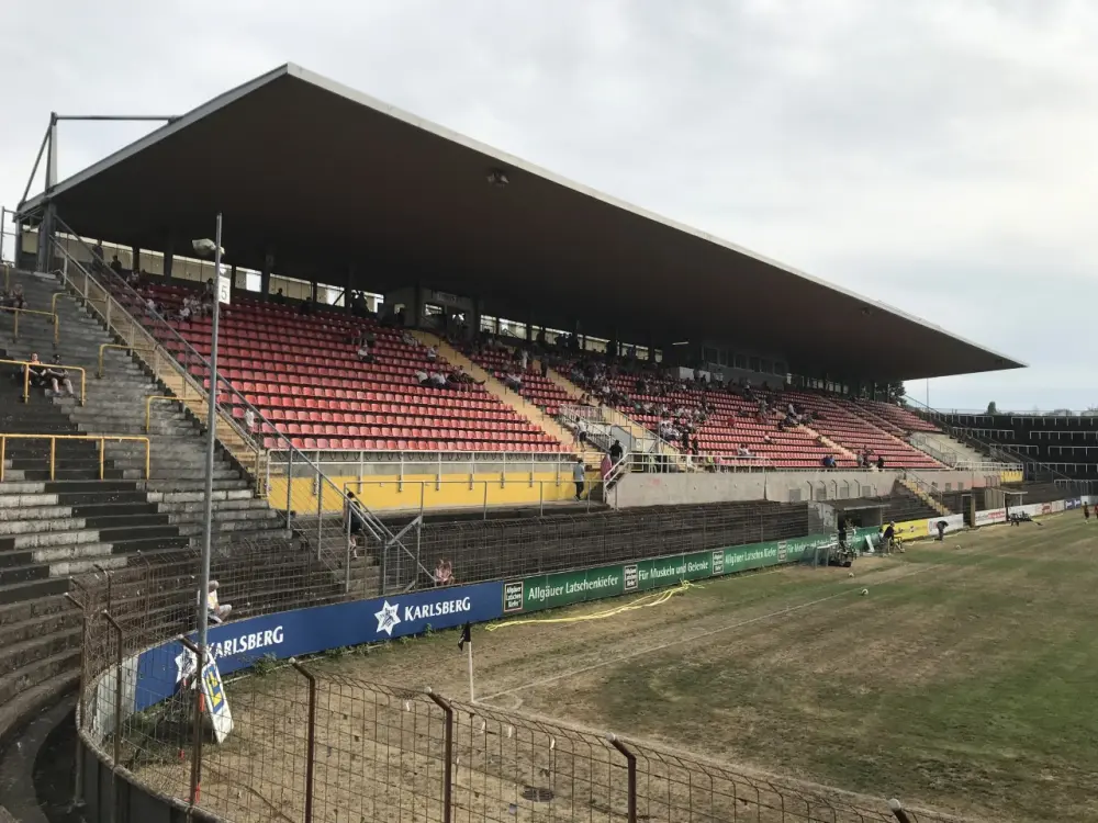 bananenflanke Ellenfeld hoofdtribune