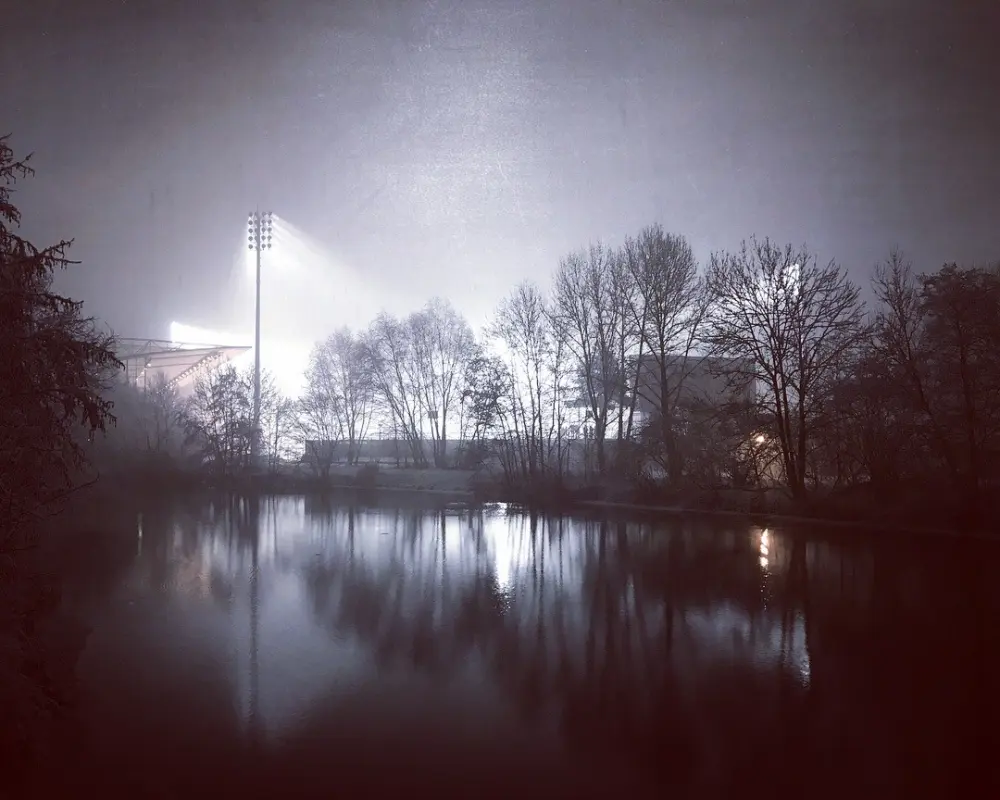 bananenflanke Jena sneeuw