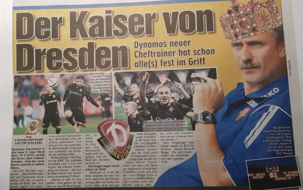 bananenflanke Kaiser von Dresden