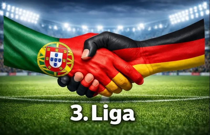 bananenflanke Portugal-en-Duitsland-3-Liga